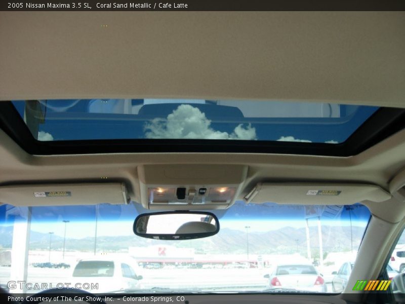 Coral Sand Metallic / Cafe Latte 2005 Nissan Maxima 3.5 SL