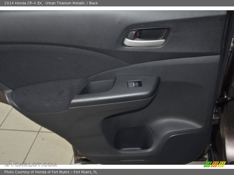 Urban Titanium Metallic / Black 2014 Honda CR-V EX