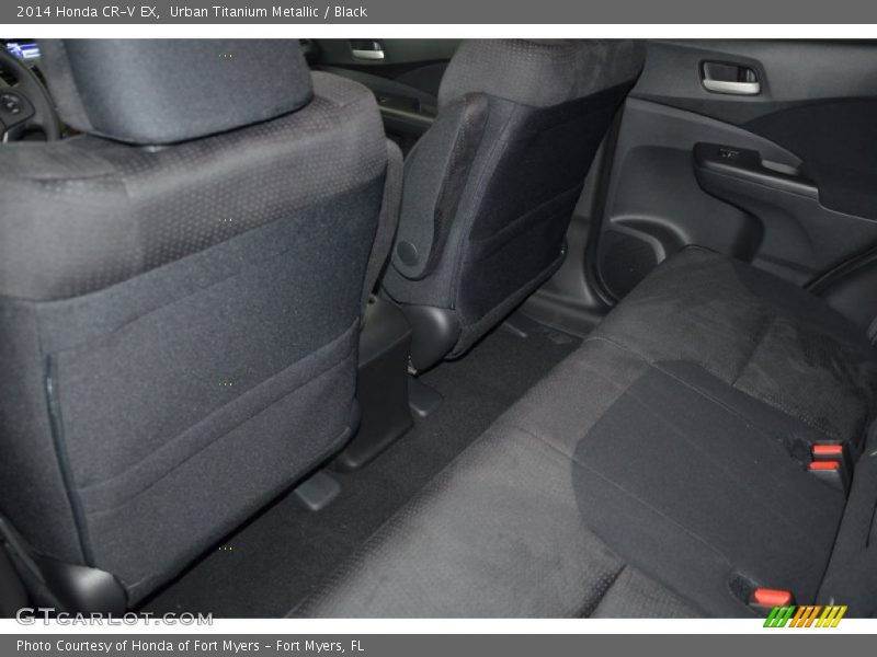Urban Titanium Metallic / Black 2014 Honda CR-V EX