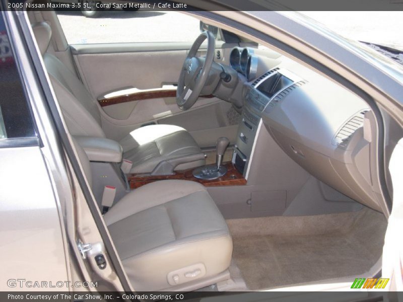 Coral Sand Metallic / Cafe Latte 2005 Nissan Maxima 3.5 SL