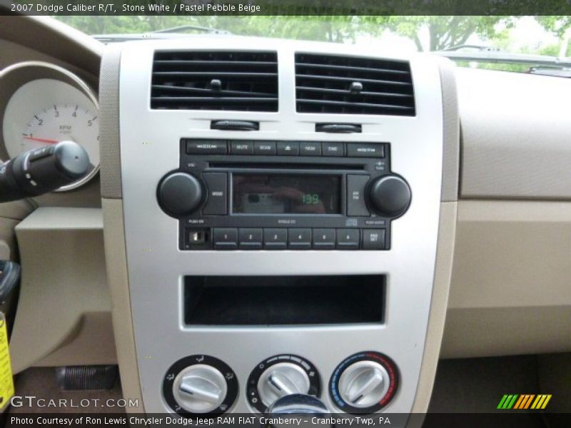 Stone White / Pastel Pebble Beige 2007 Dodge Caliber R/T