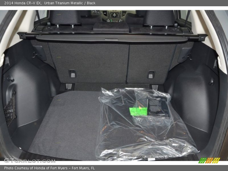 Urban Titanium Metallic / Black 2014 Honda CR-V EX