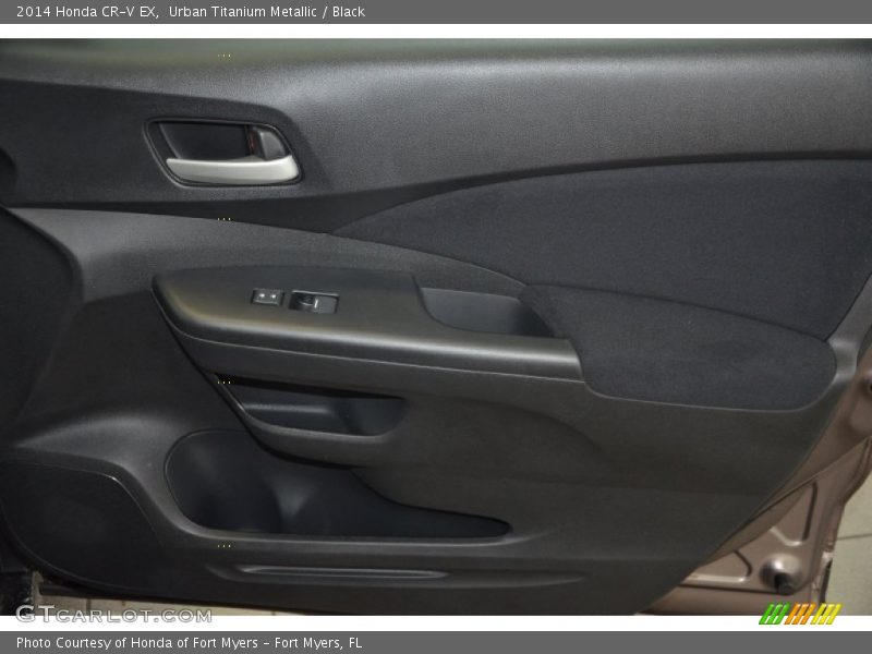 Urban Titanium Metallic / Black 2014 Honda CR-V EX