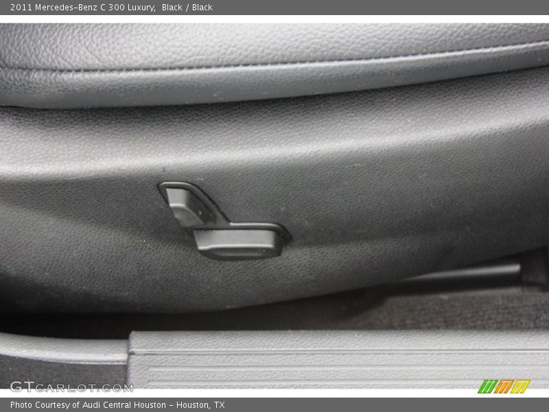 Black / Black 2011 Mercedes-Benz C 300 Luxury