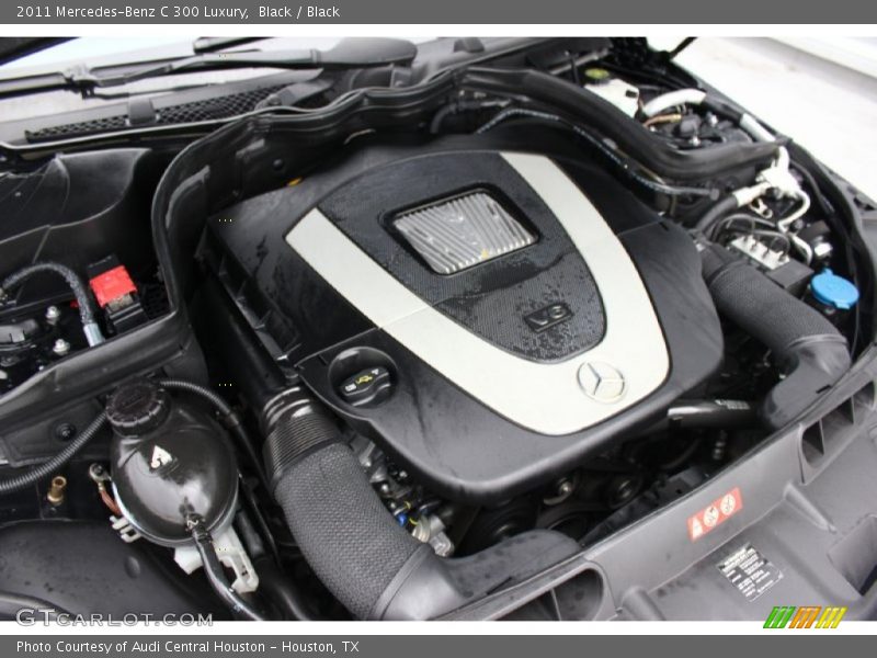Black / Black 2011 Mercedes-Benz C 300 Luxury