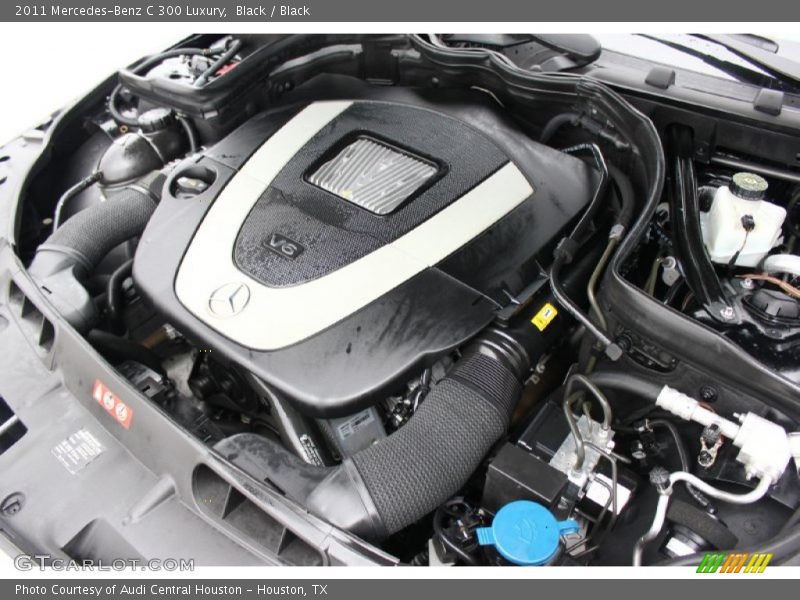 Black / Black 2011 Mercedes-Benz C 300 Luxury