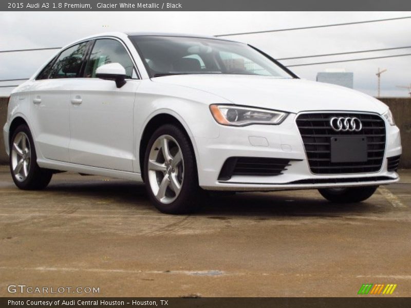 Glacier White Metallic / Black 2015 Audi A3 1.8 Premium