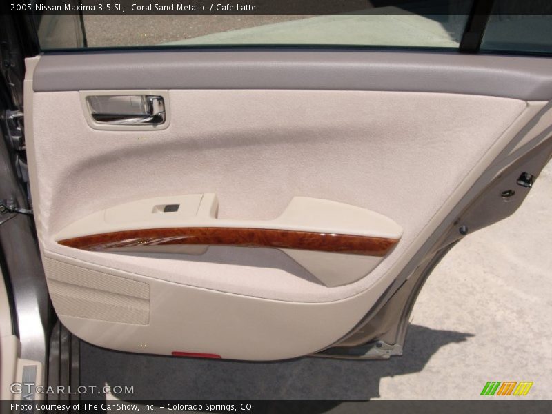Coral Sand Metallic / Cafe Latte 2005 Nissan Maxima 3.5 SL