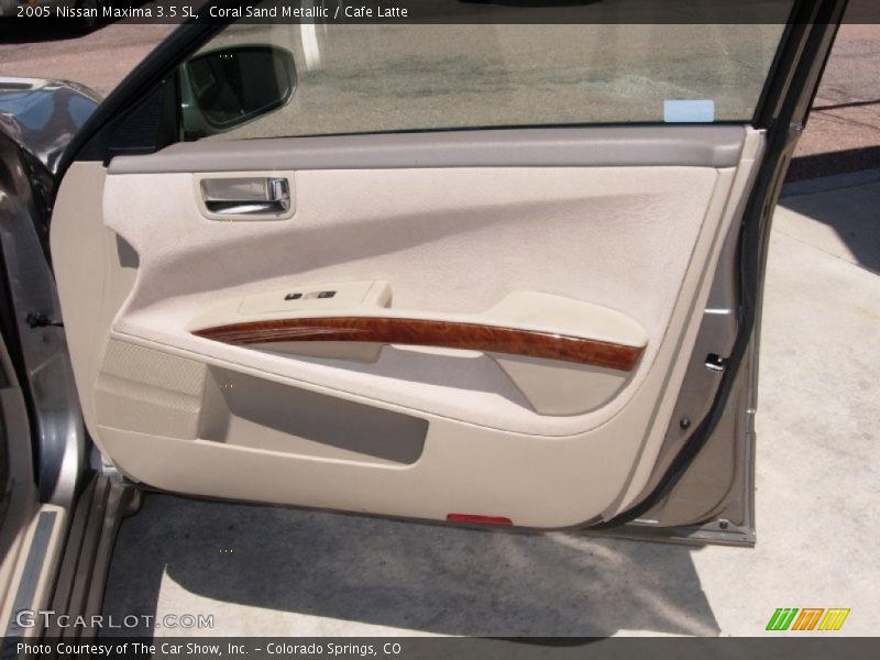 Coral Sand Metallic / Cafe Latte 2005 Nissan Maxima 3.5 SL