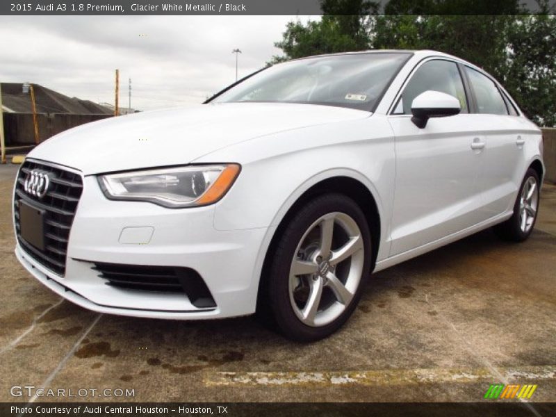 Glacier White Metallic / Black 2015 Audi A3 1.8 Premium