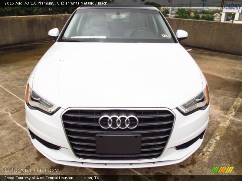 Glacier White Metallic / Black 2015 Audi A3 1.8 Premium