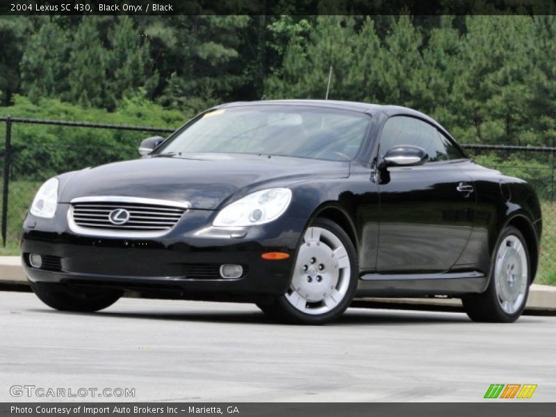 Black Onyx / Black 2004 Lexus SC 430