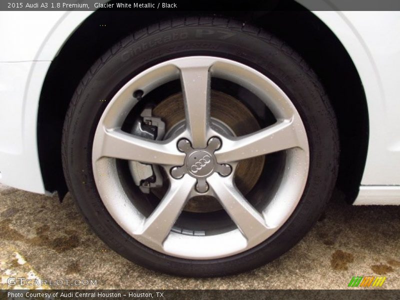 Glacier White Metallic / Black 2015 Audi A3 1.8 Premium