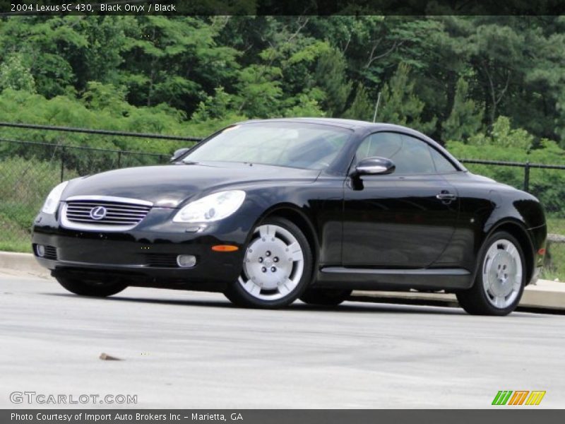 Black Onyx / Black 2004 Lexus SC 430