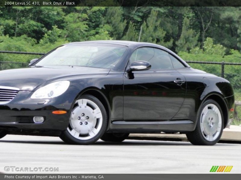 Black Onyx / Black 2004 Lexus SC 430
