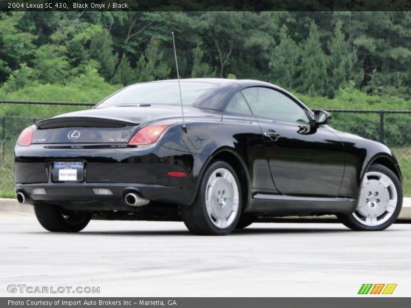 Black Onyx / Black 2004 Lexus SC 430