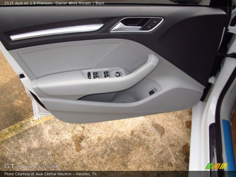 Glacier White Metallic / Black 2015 Audi A3 1.8 Premium