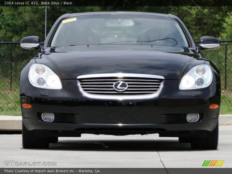 Black Onyx / Black 2004 Lexus SC 430