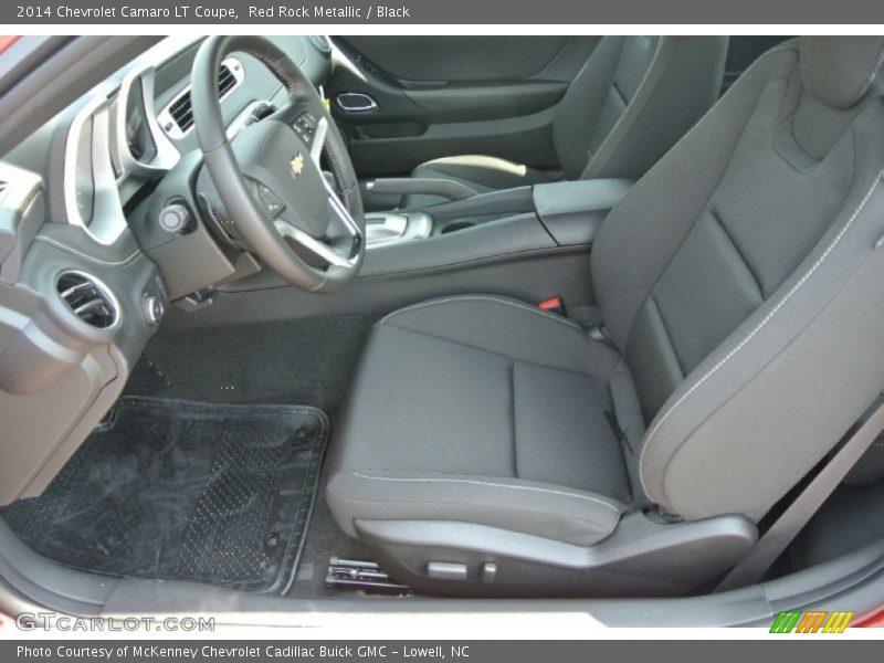 Red Rock Metallic / Black 2014 Chevrolet Camaro LT Coupe