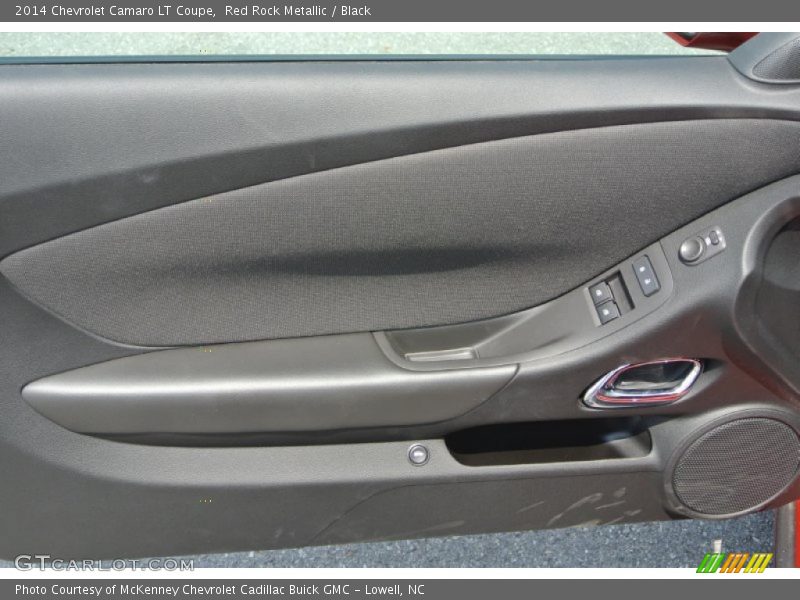 Red Rock Metallic / Black 2014 Chevrolet Camaro LT Coupe