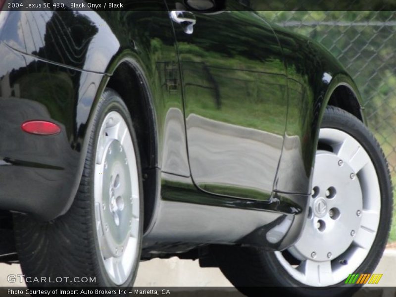 Black Onyx / Black 2004 Lexus SC 430