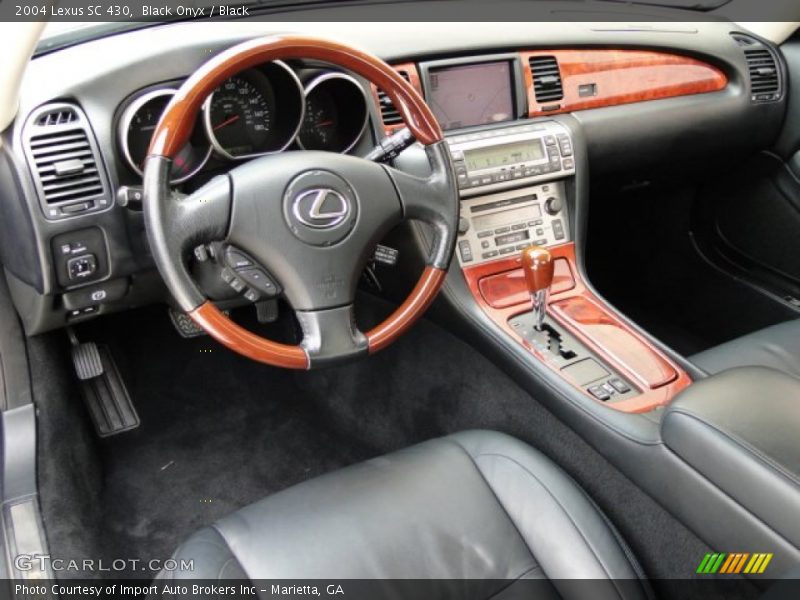  2004 SC 430 Black Interior