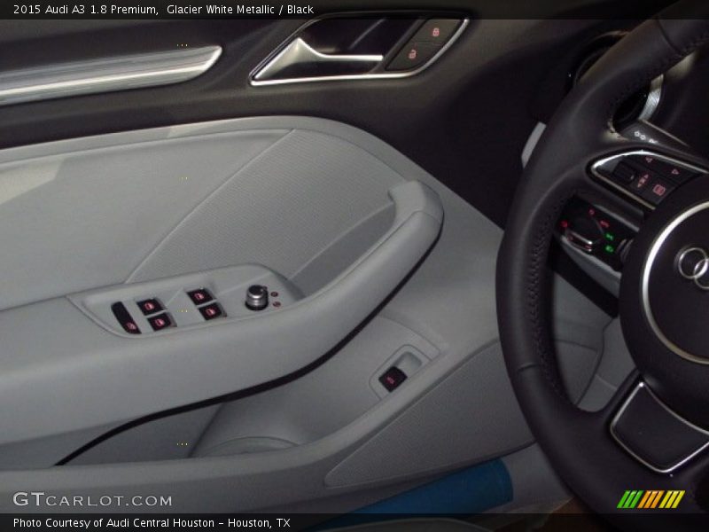Glacier White Metallic / Black 2015 Audi A3 1.8 Premium