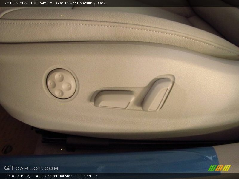 Glacier White Metallic / Black 2015 Audi A3 1.8 Premium