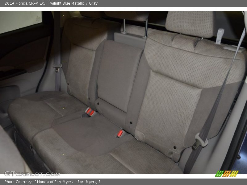 Twilight Blue Metallic / Gray 2014 Honda CR-V EX