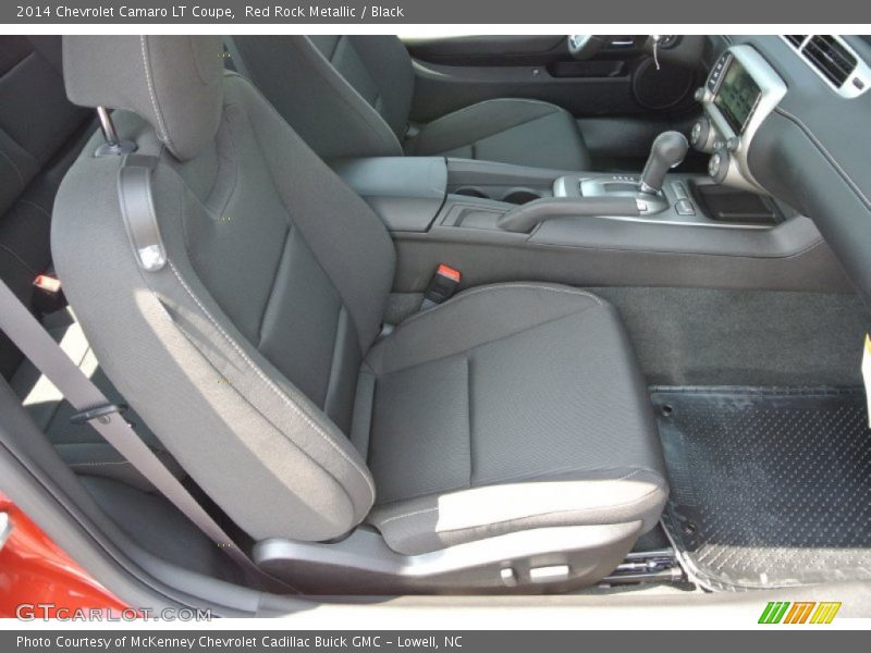 Red Rock Metallic / Black 2014 Chevrolet Camaro LT Coupe