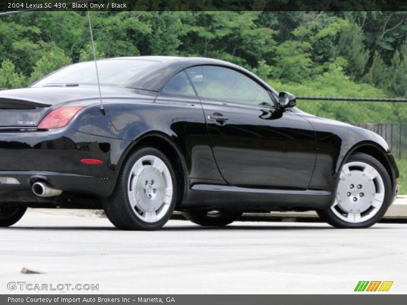 Black Onyx / Black 2004 Lexus SC 430