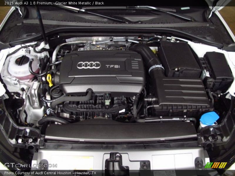 Glacier White Metallic / Black 2015 Audi A3 1.8 Premium