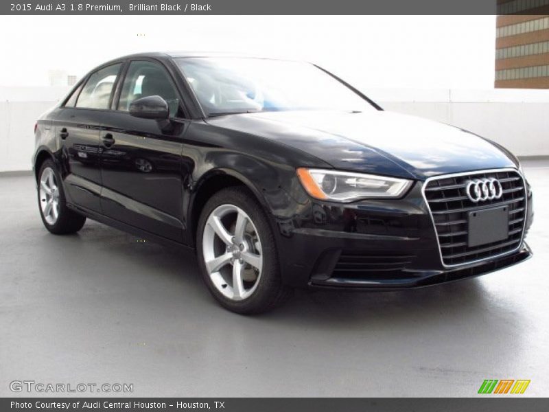 Brilliant Black / Black 2015 Audi A3 1.8 Premium