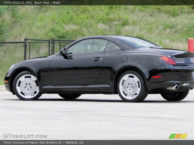 Black Onyx / Black 2004 Lexus SC 430
