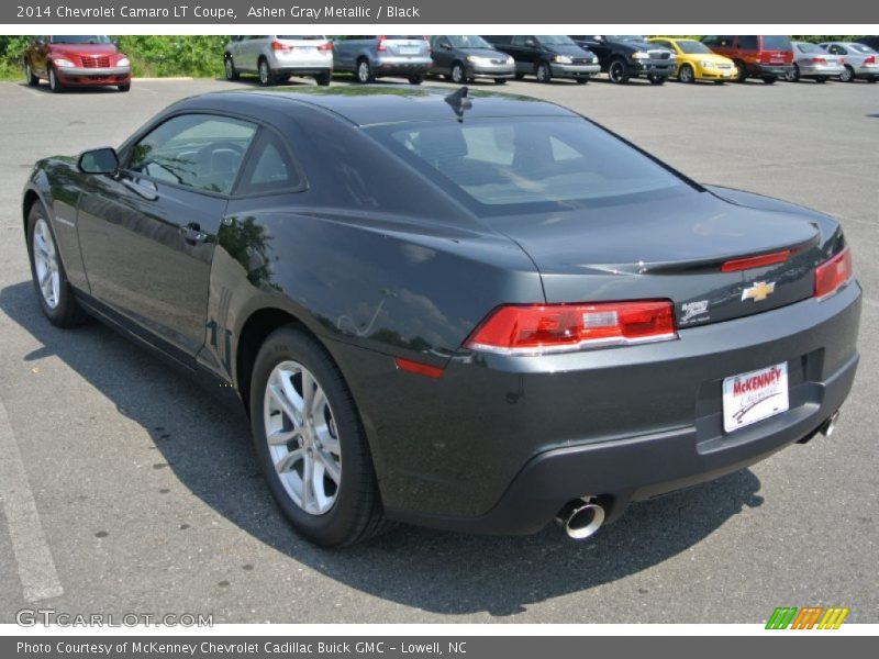Ashen Gray Metallic / Black 2014 Chevrolet Camaro LT Coupe