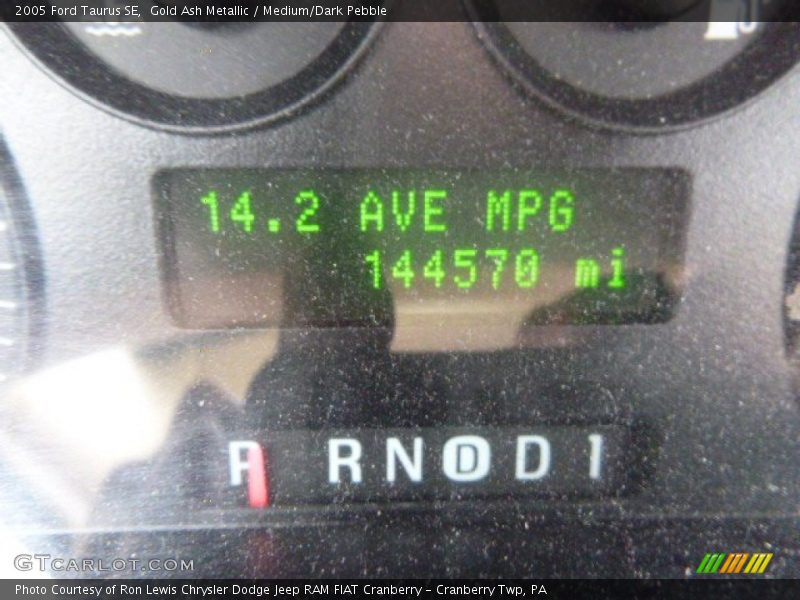 Gold Ash Metallic / Medium/Dark Pebble 2005 Ford Taurus SE