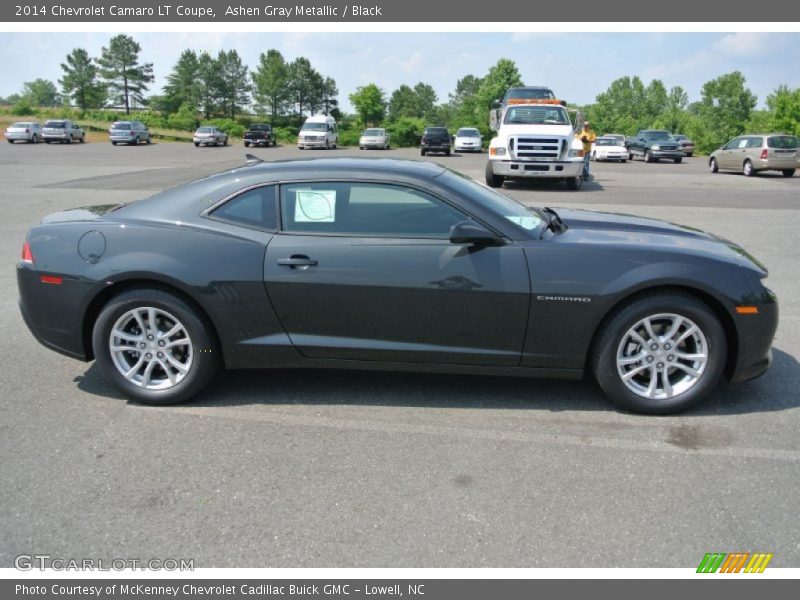 Ashen Gray Metallic / Black 2014 Chevrolet Camaro LT Coupe
