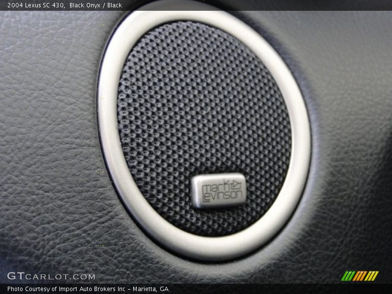 Black Onyx / Black 2004 Lexus SC 430