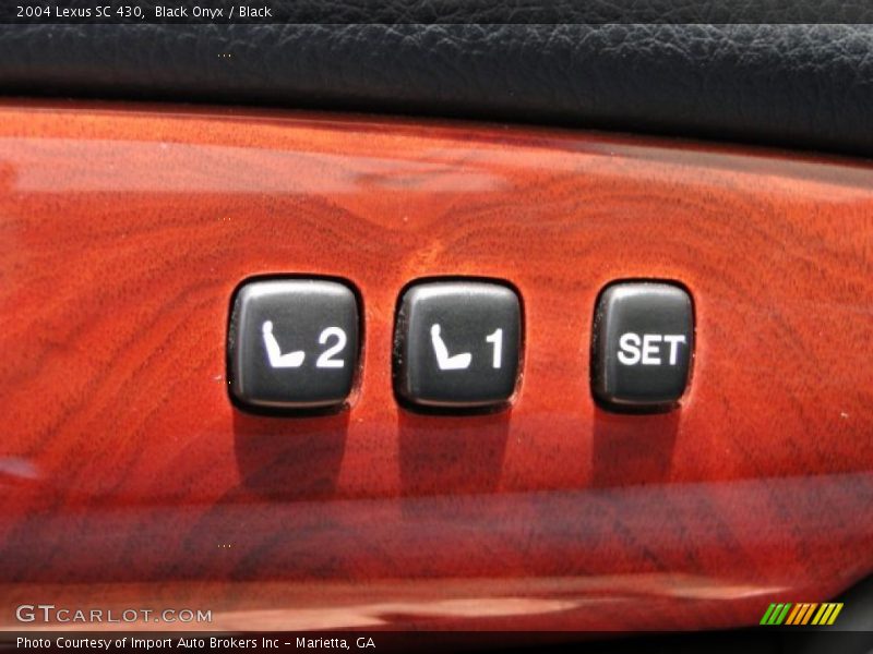 Controls of 2004 SC 430