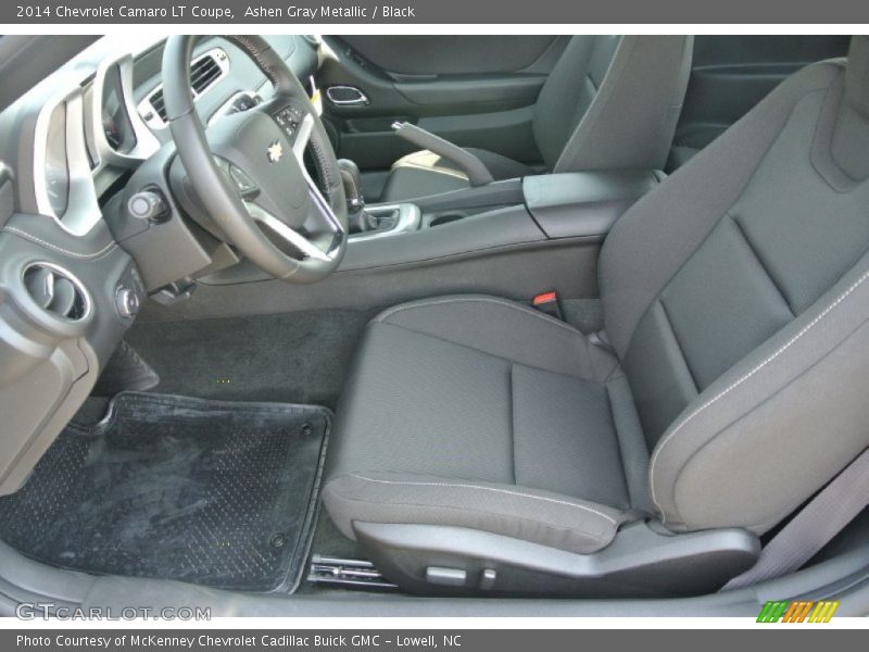 Ashen Gray Metallic / Black 2014 Chevrolet Camaro LT Coupe