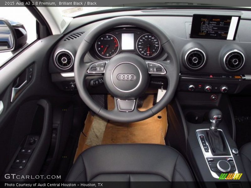 Brilliant Black / Black 2015 Audi A3 1.8 Premium