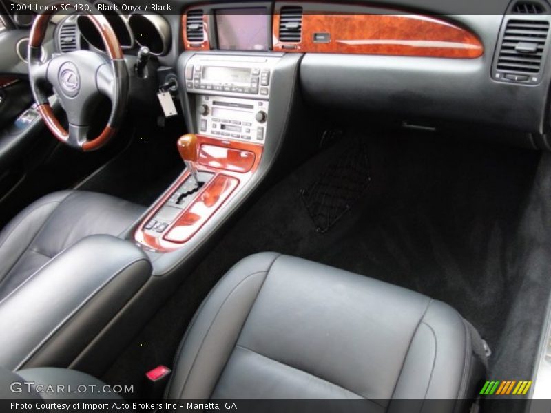 Black Onyx / Black 2004 Lexus SC 430