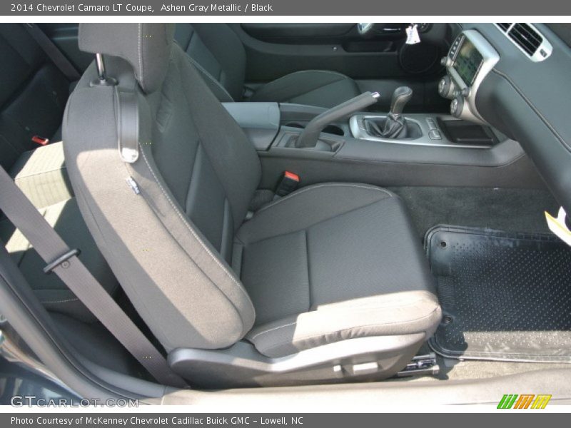 Ashen Gray Metallic / Black 2014 Chevrolet Camaro LT Coupe