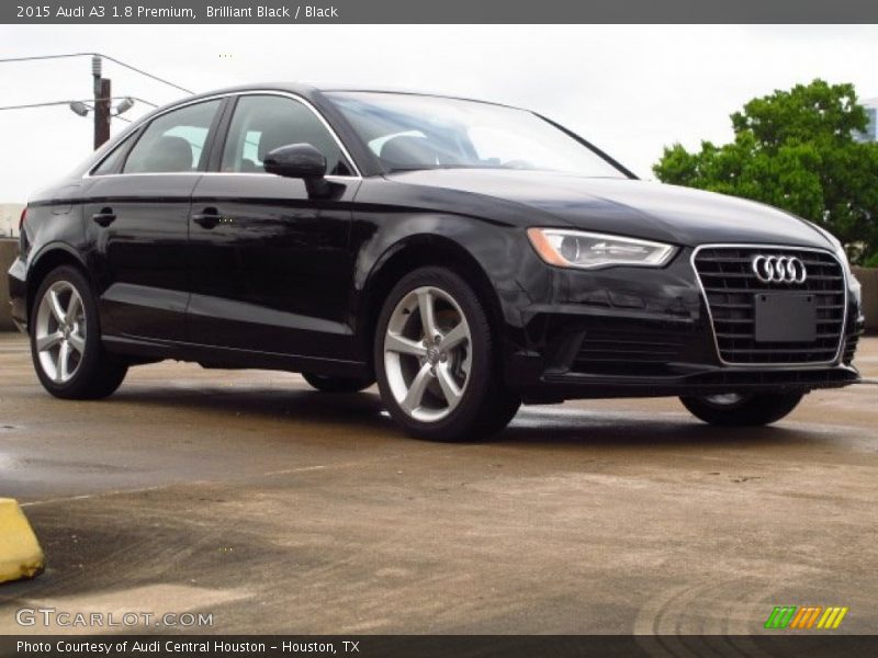 Brilliant Black / Black 2015 Audi A3 1.8 Premium