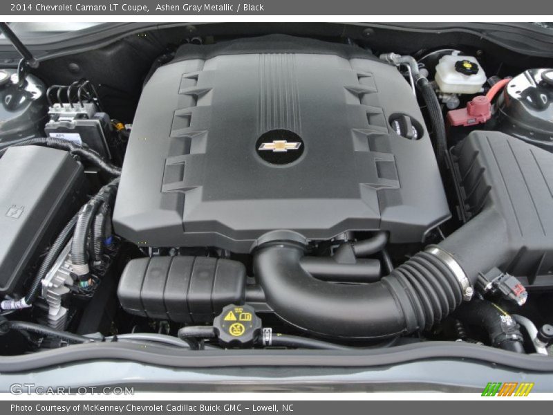Ashen Gray Metallic / Black 2014 Chevrolet Camaro LT Coupe