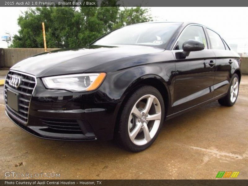 Brilliant Black / Black 2015 Audi A3 1.8 Premium