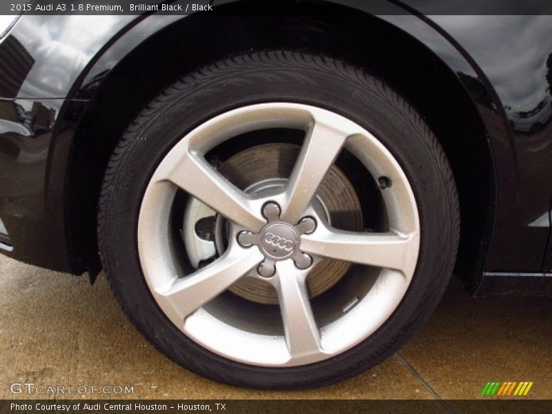 Brilliant Black / Black 2015 Audi A3 1.8 Premium