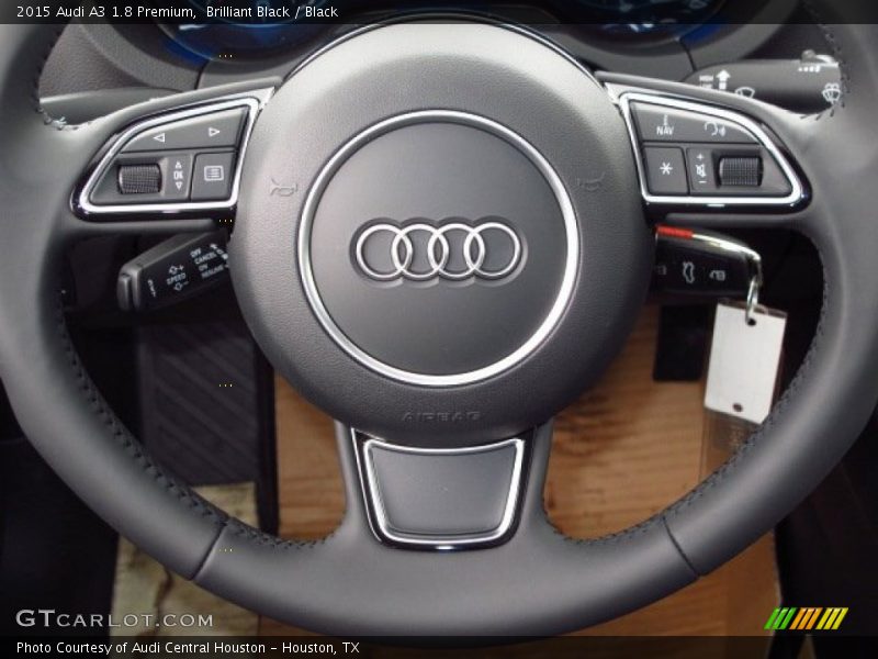 Brilliant Black / Black 2015 Audi A3 1.8 Premium