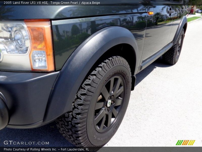 Tonga Green Pearl / Alpaca Beige 2005 Land Rover LR3 V8 HSE