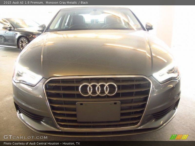 Monsoon Gray Metallic / Black 2015 Audi A3 1.8 Premium
